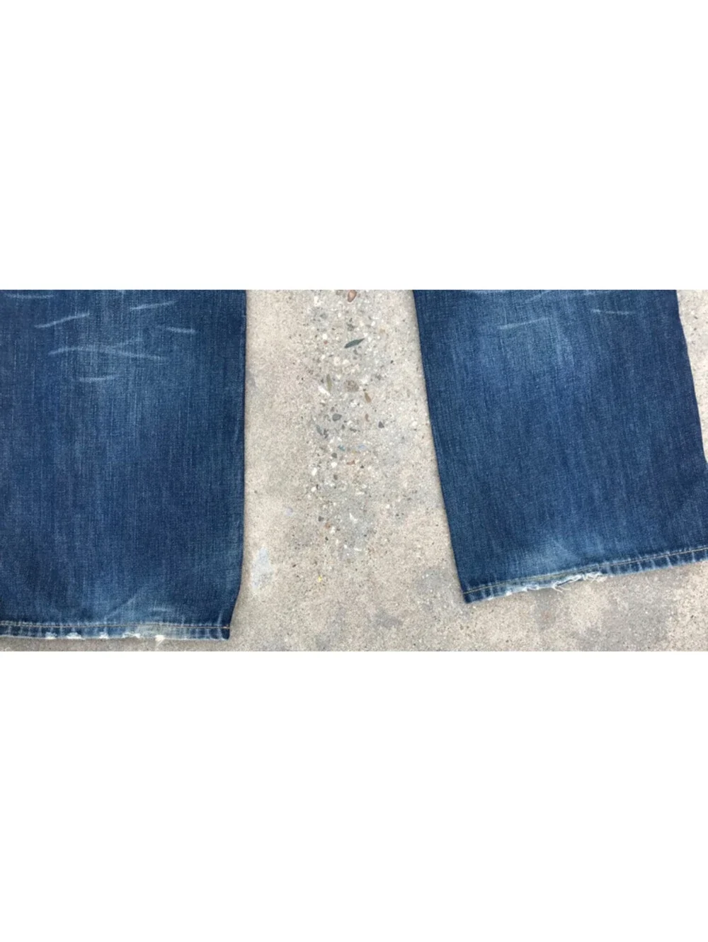 American Eagle Jeans Mens 32x30 Blue Denim Wide Leg Straight Classic 100% Cotton